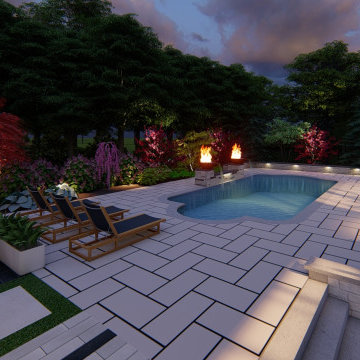 Luxury Full-Property Landscape Design: Elevating Custom Homes in Oakville