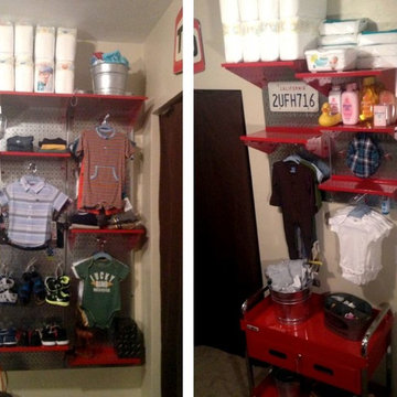 Nursery & Kid Room Storage & Organization with Wall Control Pegboard