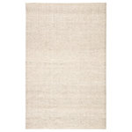 Jaipur Living - Jaipur Living Limon I-O Ivory Area Rug, 12'x15' - Contemporary and versatile, the eco-friendly Rebecca collection offers a sophisticated distressed solid design to high-traffic areas and outdoor spaces. The Limon area rug delivers a fresh accent to patios, kitchens, and dining rooms with its ultra-durable PET yarn hand-woven construction. The ivory and gray colorway lends a light and airy tone to any home.