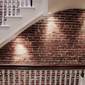 Washington DC, Exposed Brick with wash-light effect