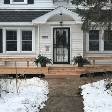 Pergolas, decks, backyards