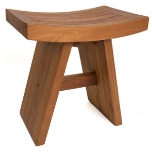 Decoteak Asia Serenity Stool Transitional Shower Benches Decoteak Asia Serenity Stool Transitional Shower Benches