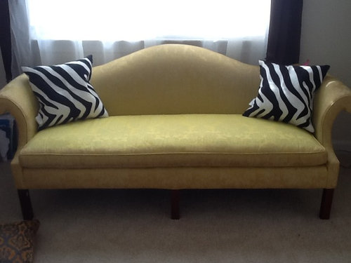 Help Building A Room Around This Little Yellow Couch