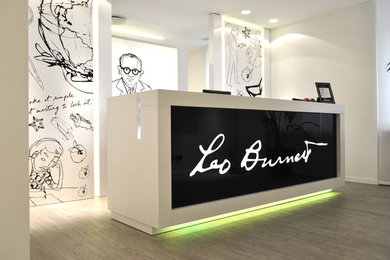 Inspiration for a contemporary home office remodel in Turin