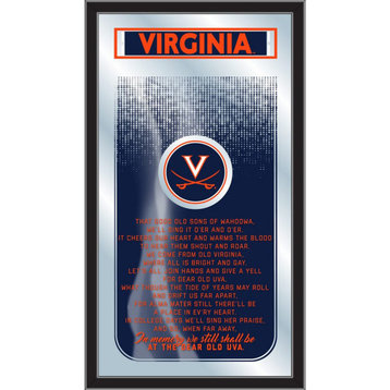 Virginia 26" x 15" Fight Song Mirror by Holland Bar Stool Company