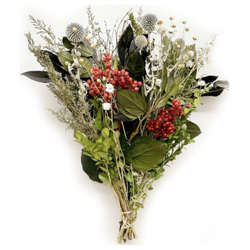 Bulk Case of 12 Dried Flower Bouquets-20" x 8"-Made, Sweet Annie and More