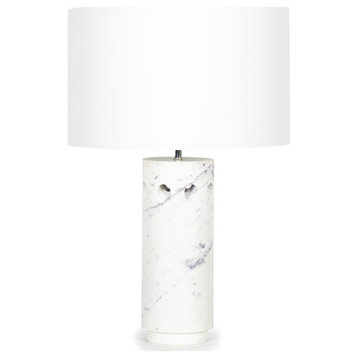 Regina Andrew Odin Marble Table Lamp, White