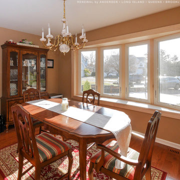 Gorgeous Dining Room with New Bow Window - Renewal by Andersen Long Island, NY