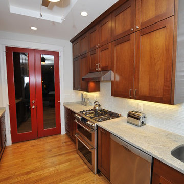 Ceiling bullet fan and tray ceiling adds an extra layer of luxury and comfort t