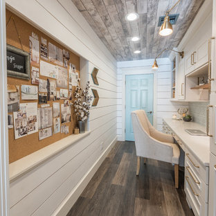Coastal Farmhouse Office