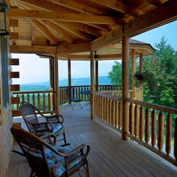 Big Twig Homes Katahdin cedar log home