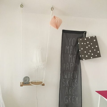 home staging Projekte - Kinderzimmer vorher/nachher