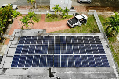 North Miami residential 14.3 kW solar panel install