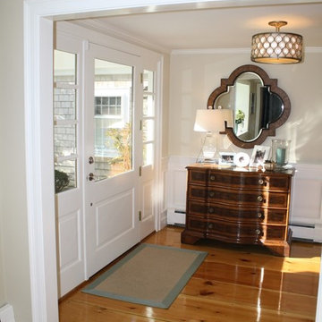 Dated Home Gets Coastal Facelift
