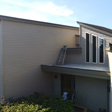 Exterior Painting of House in Bellevue, WA by Local Painters