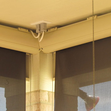 Outdoor Screen Shades: Manual & Motorized