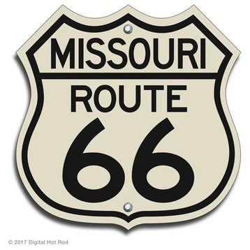 Route 66 MO Classic Metal Sign