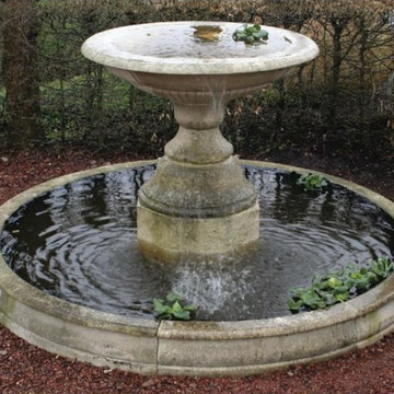 Exterior water Fountains for Pools and Walls, Mediterranean Style