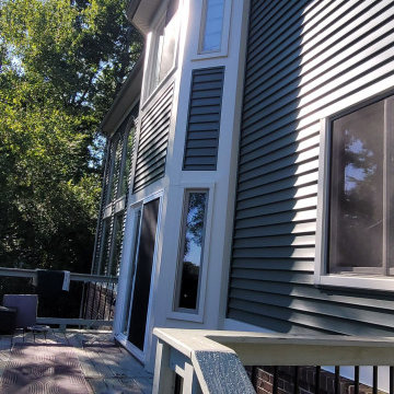 Forest Green CertainTeed Monogram Vinyl Siding Installation in Davisburg, MI