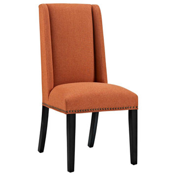 Baron Dining Chair Fabric Set of 2 - Orange