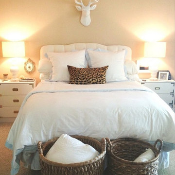 Deer by White Faux Taxidermy
