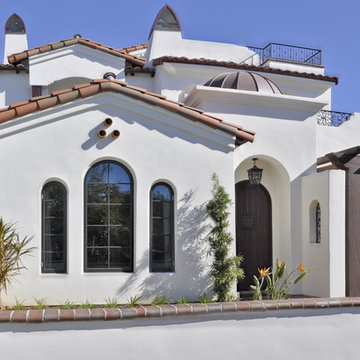 Oceanside Spanish Mediterranean 3 Story home