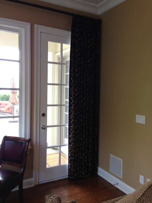 Lightening up dark window treatments
