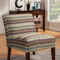 Coaster 902029 Multicolor Fabric Accent Chair - Accent And Storage Benches