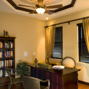 Transitional custom family home