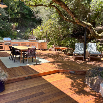 Entertainment deck and al fresco living
