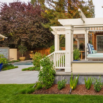 Menlo Park Allied Arts Outdoor Living