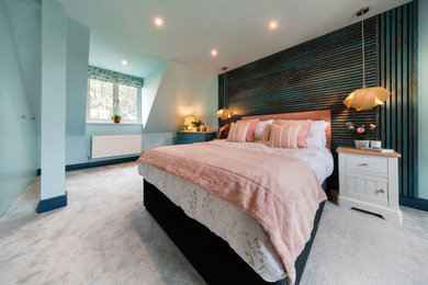 Inspiration for a bedroom in Hampshire.