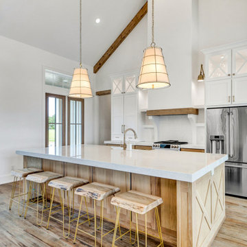Architectural Designs Modern Farmhouse Plan 56460SM comes to life in Texas!
