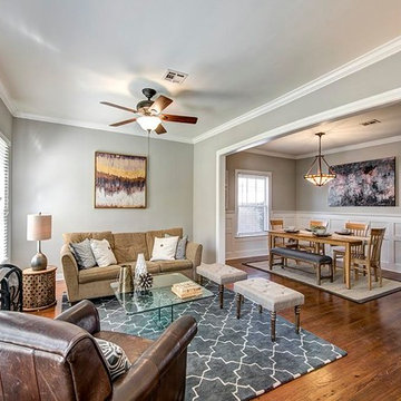 Semi-Vacant Heights Bungalow Staging
