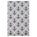 Unique Loom - Unique Loom Gray Metro Anchor Area Rug, 5'x8" - Compelling motifs are found in our enchanting Metropolis Collection. There are colorful bursts of abstract artistry and distinct shapes that add a playful elegance to each rug. The quality and durability of each rug is hard to beat. What makes this collection so intriguing is the contrasting elements and hues. Dont be afraid to lose yourself in our whimsical adornments!