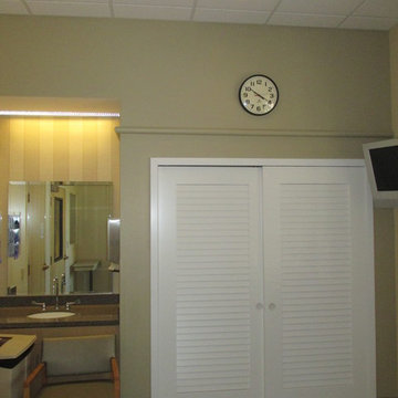 Ovation Louver Top Hung Closet Doors at Saddleback Memorial Hospital