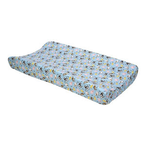 Trend Lab Plush Changing Pad Cover Green Forest Pals