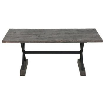 GDF Studio Numana Outdoor Lightweight Concrete Dining Table