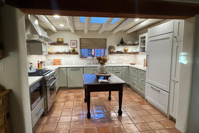Example of a trendy kitchen design in Other