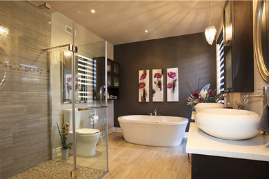 Example of a bathroom design in Montreal