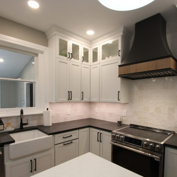 Bright and Vibrant First Floor Remodel in Chestnut Hill