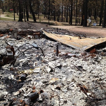 2013 Black Forest Fire devastation