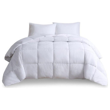 100% Polyester Oversize Goose Feather and Down Comforter TN10-0490