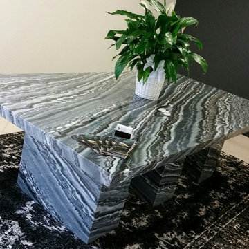 Ash Grey Quartzite Conference Table