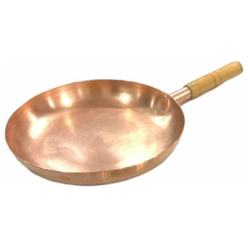 10x1.5" Round Plain Copper Pan with Spatula