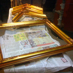 Creating a compo and metal leaf frame - Products