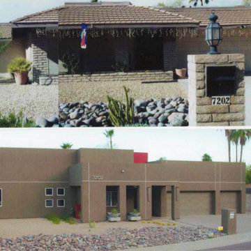 '70's Ranch Remodel - Exterior and Interior