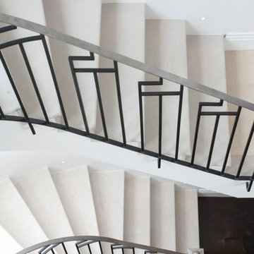 White Mint Sandstone Staircase