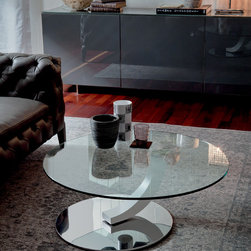 Cobra inox Coffee Table by Cattelan Italia - Coffee Tables