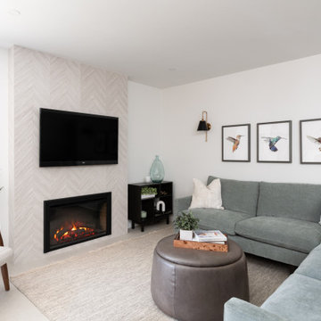 Fireplace & Family Room Refresh